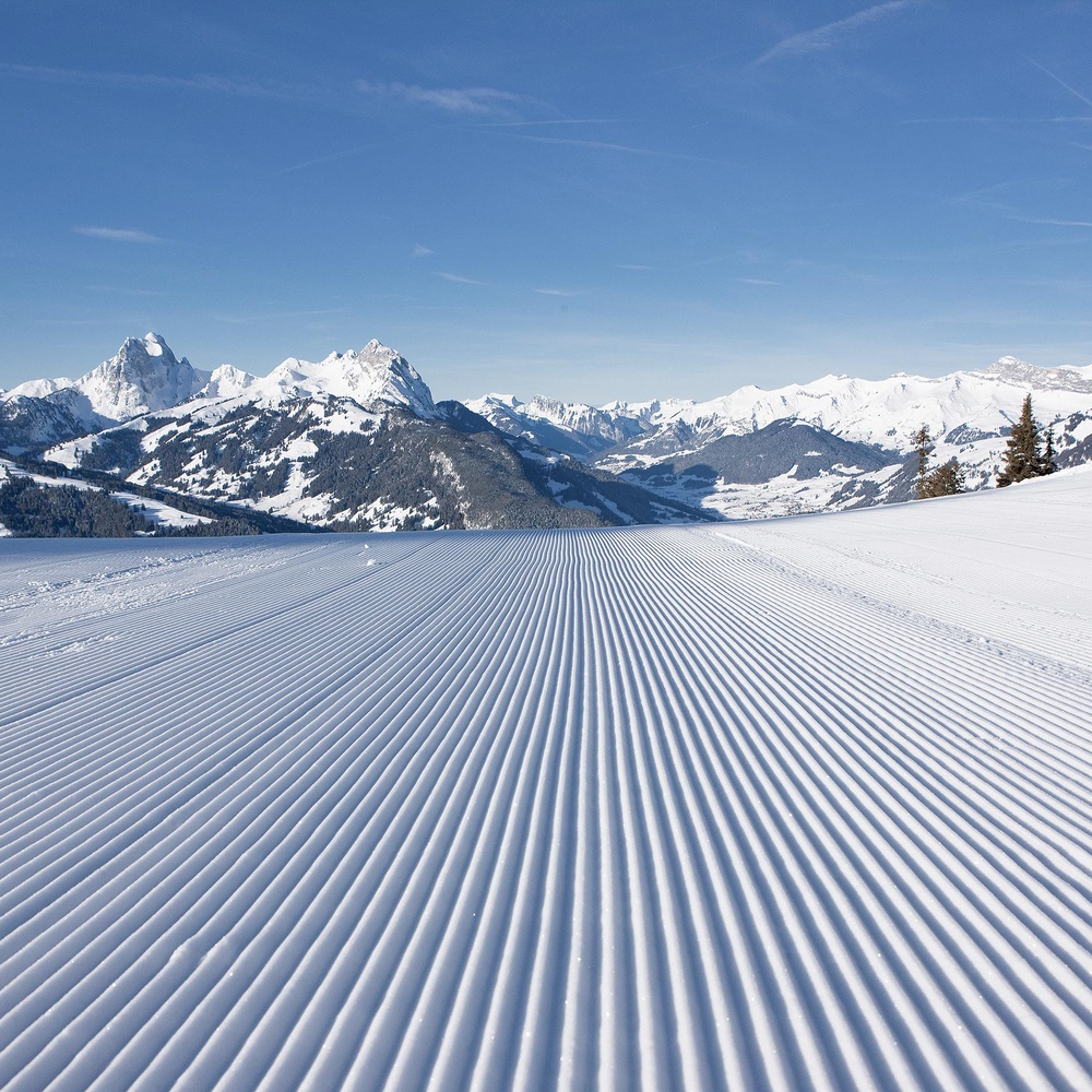 On the skis with Bruno Kernen